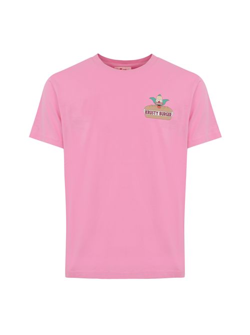 T-shirt con stampa Simpson Krusty Burger Mc2 Saint Barth | TSHIRT MAN02621H KRUSTY BURGER 23